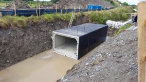 Croom's precast box culverts been utilised in Claregalways flood relief