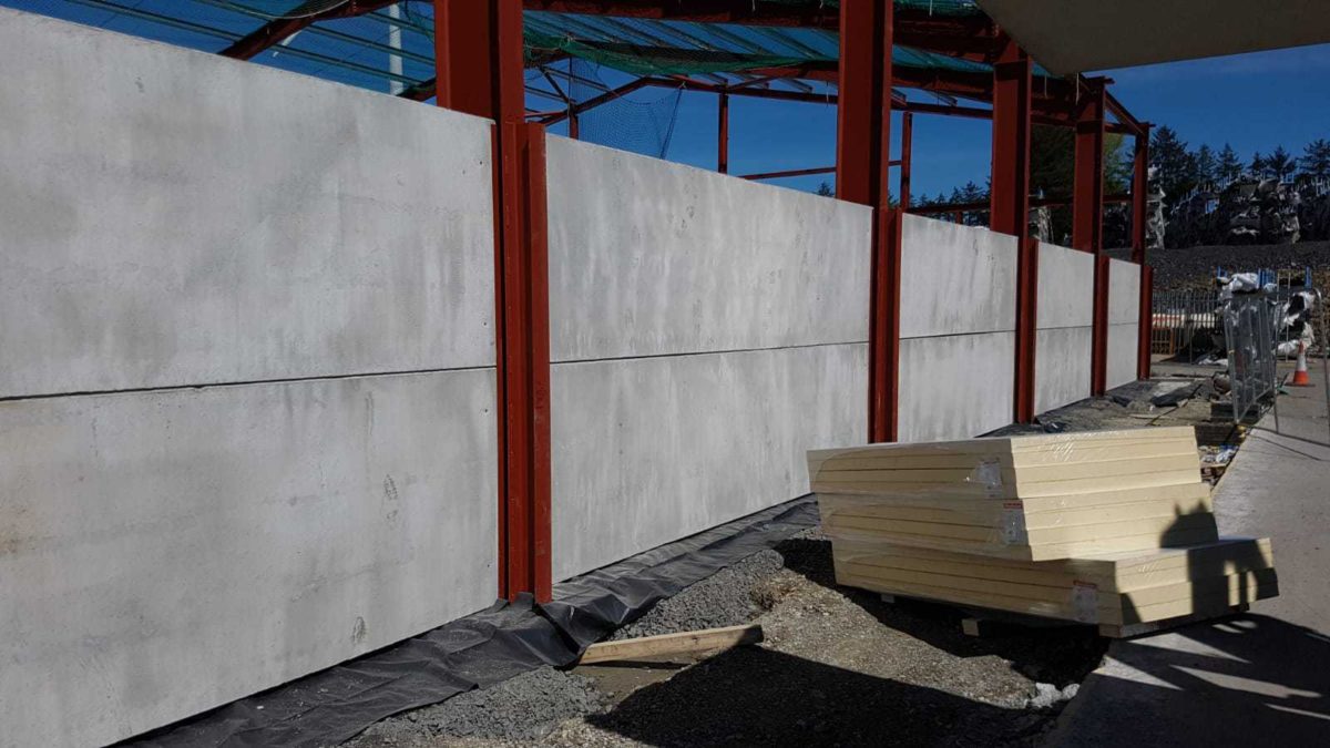 Precast Concrete Walls & Concrete Wall Panels - Croom Concrete UK