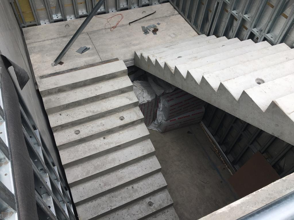 Precast Stairs and Landing for Croom Hospital