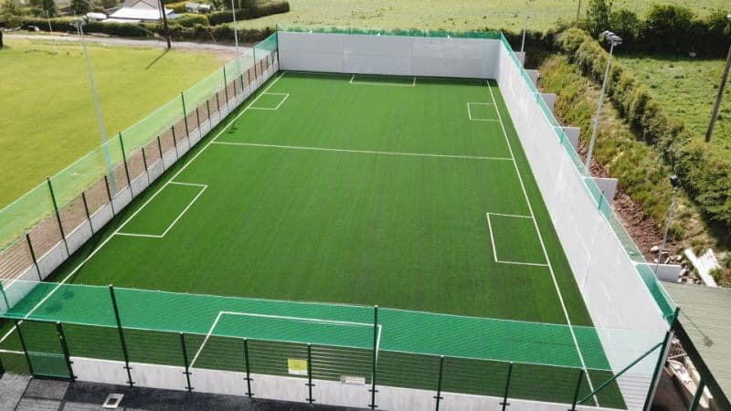 Hurling Walls & Astroturf for Burgess GAA in Tipperary